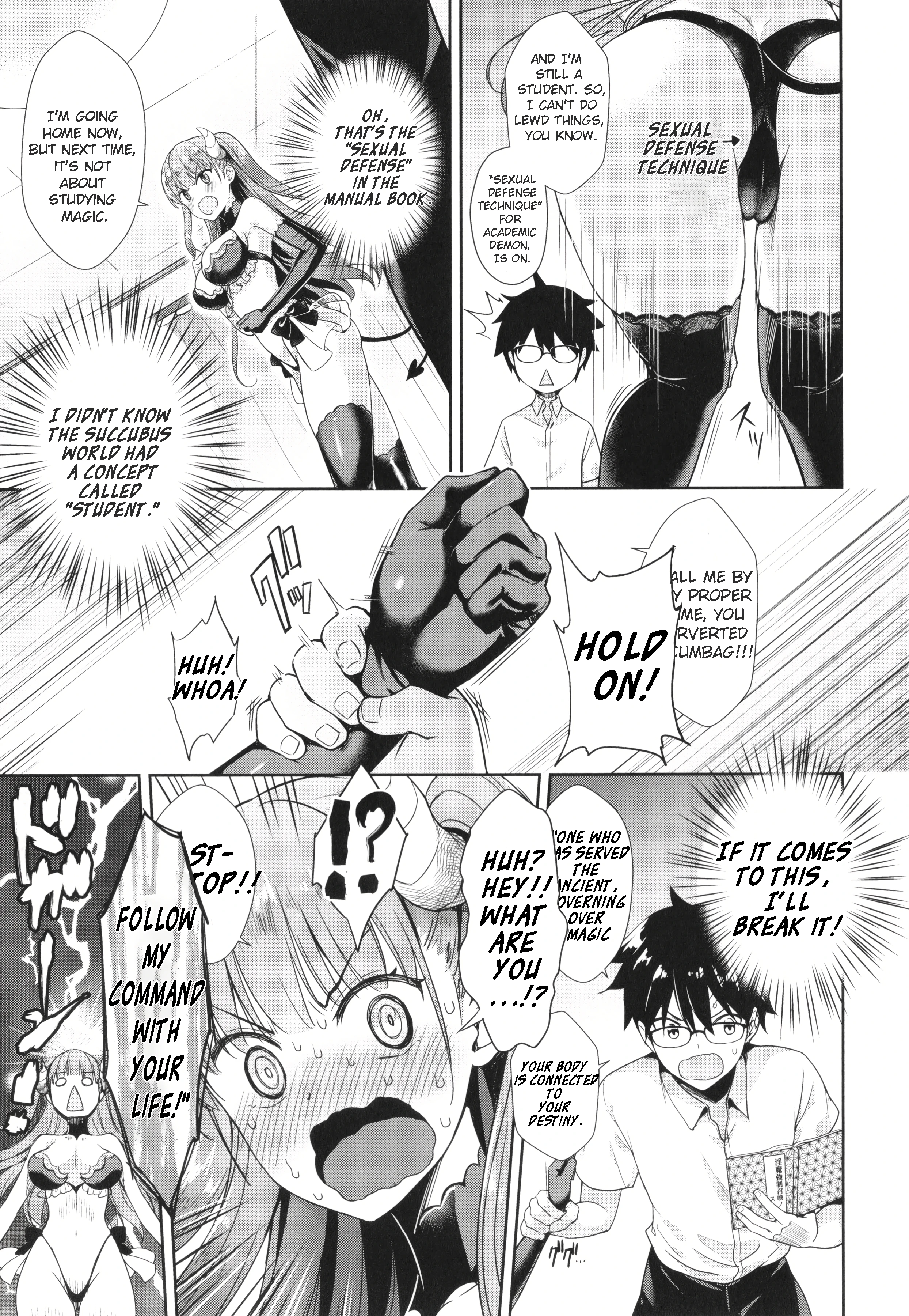 My Neighbor Succubus-chan porn comic picture 5