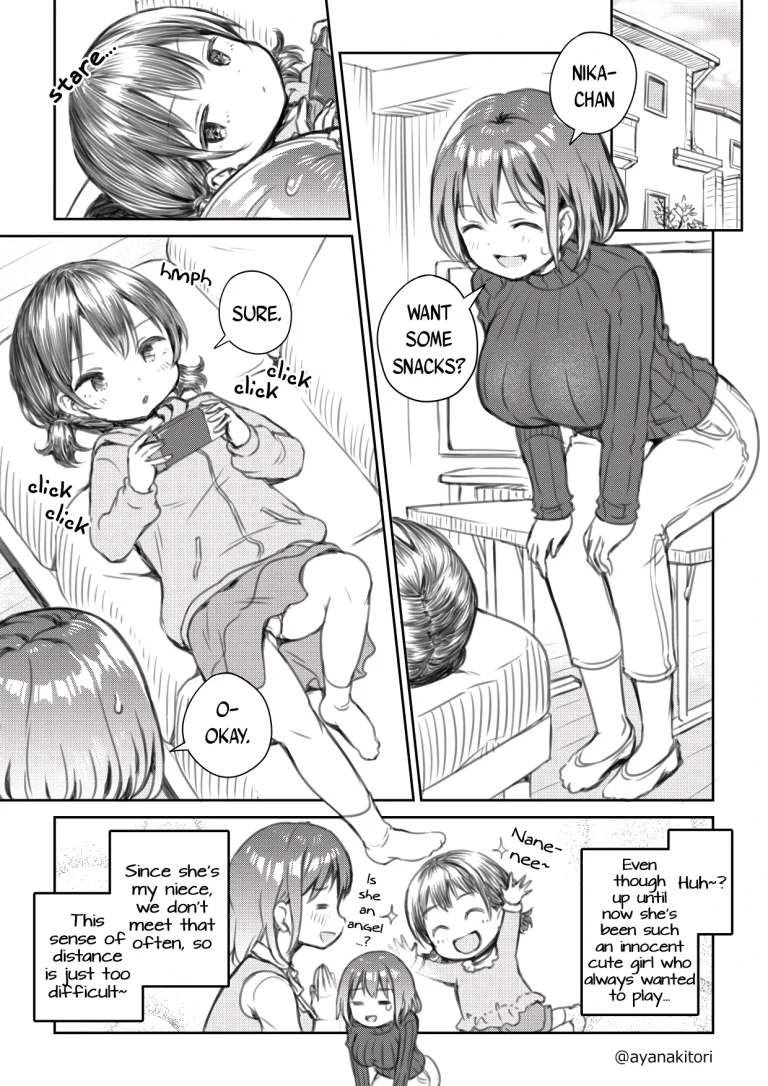 My Niece and Her Hard Futanari Penis porn comic picture 1