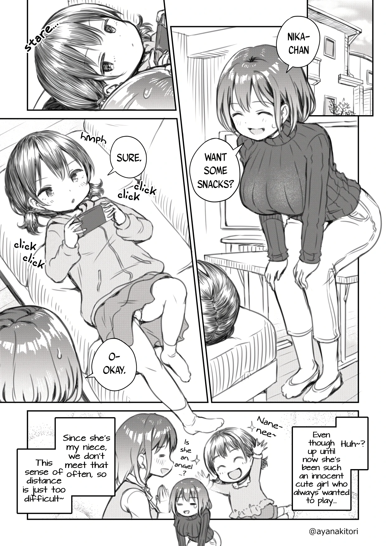 My Niece and Her Hard Futanari Penis porn comic picture 1