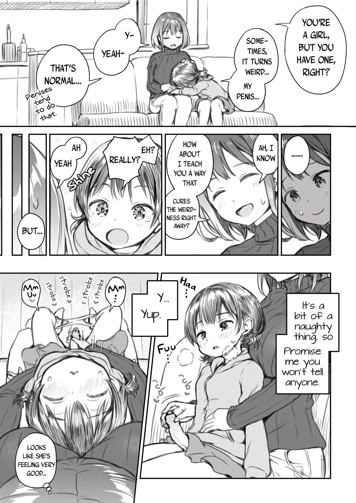 My Niece and Her Hard Futanari Penis porn comic picture 3