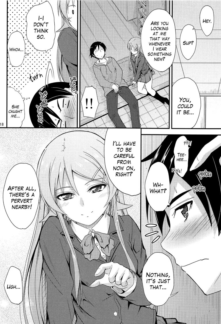 My older brother gets aroused and he's super annoying whenever I wear new clothes. porn comic picture 17