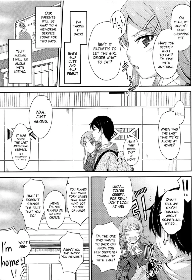 My older brother gets aroused and he's super annoying whenever I wear new clothes. porn comic picture 6