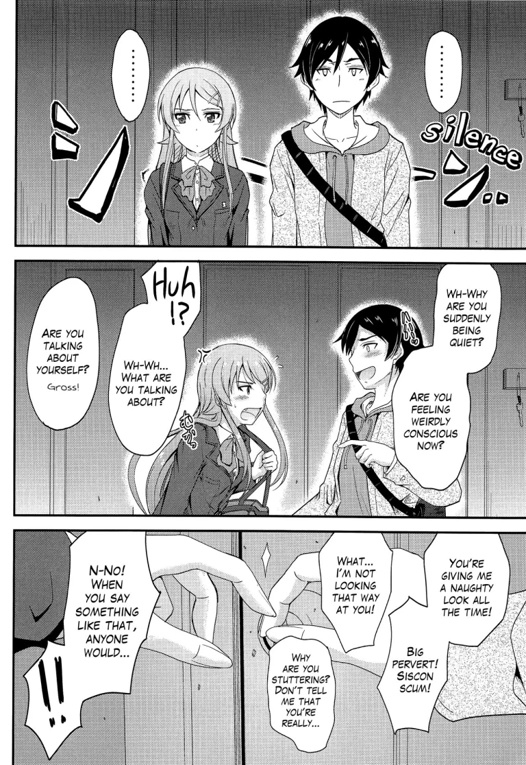 My older brother gets aroused and he's super annoying whenever I wear new clothes. porn comic picture 7