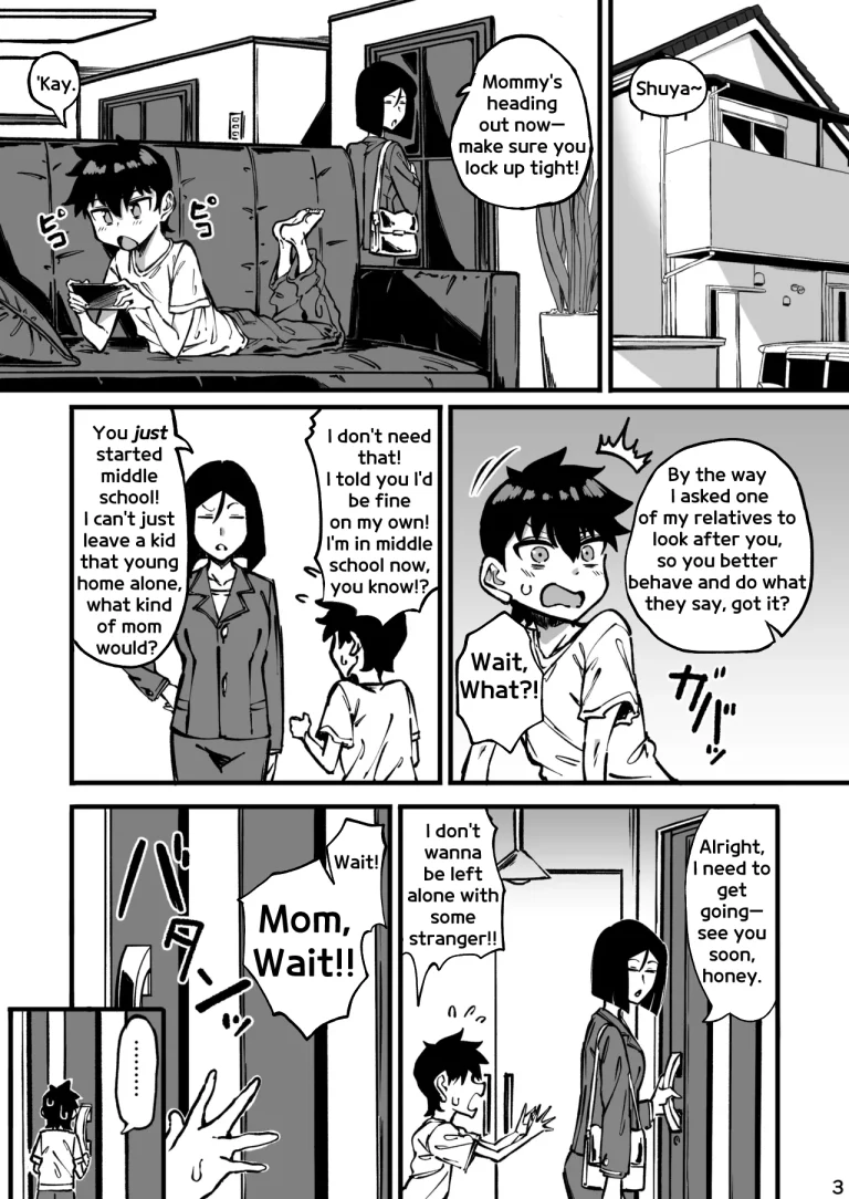 My Older Cousin Is Too Big!! porn comic picture 2