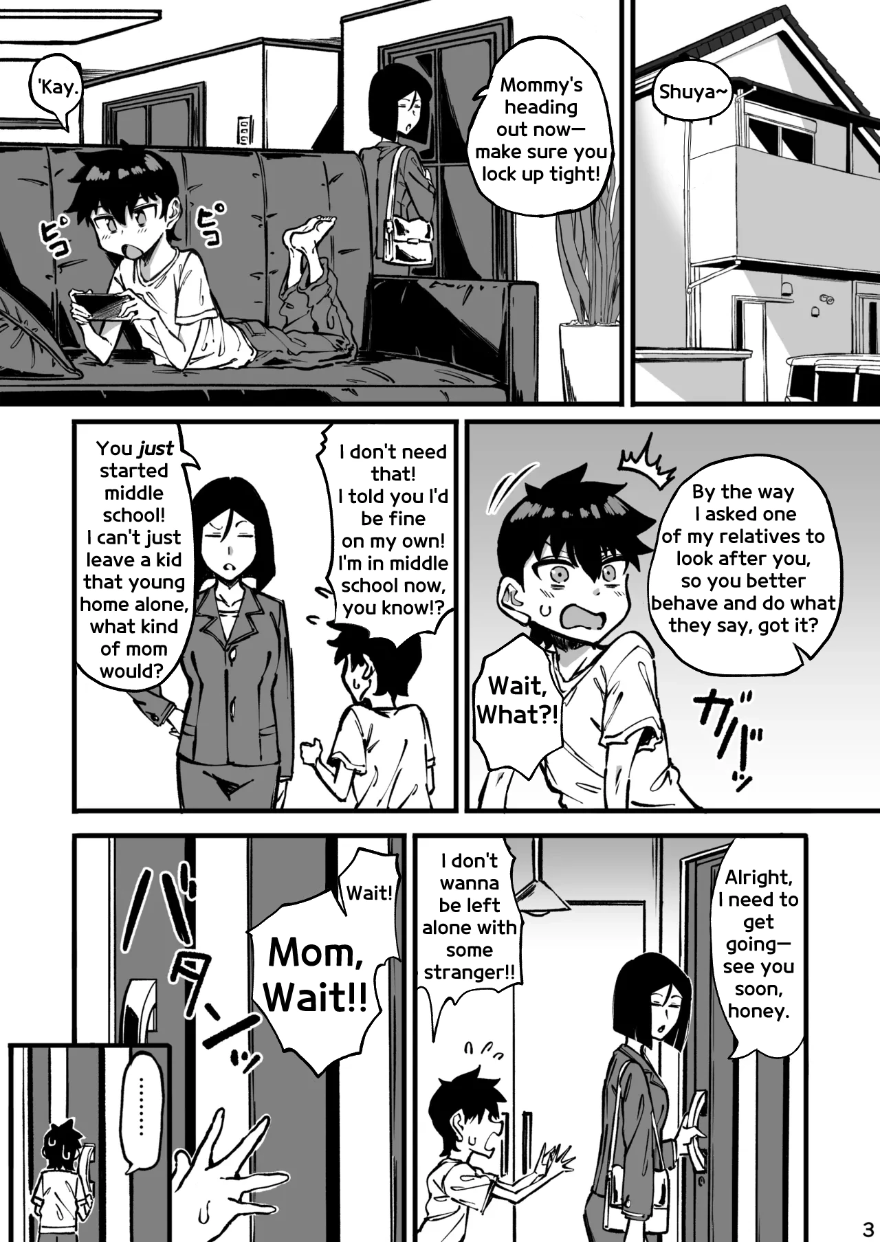 My Older Cousin Is Too Big!! porn comic picture 2