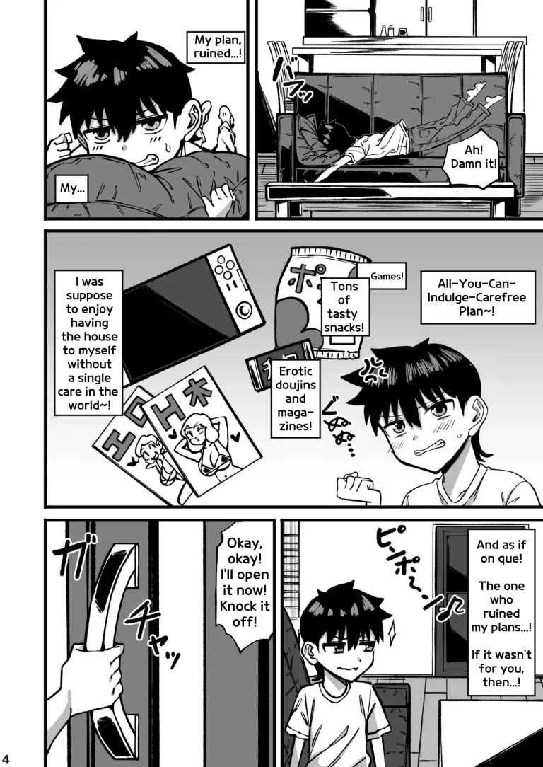 My Older Cousin Is Too Big!! porn comic picture 3