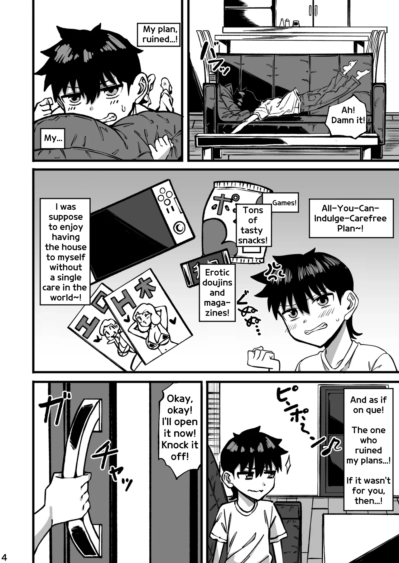 My Older Cousin Is Too Big!! porn comic picture 3