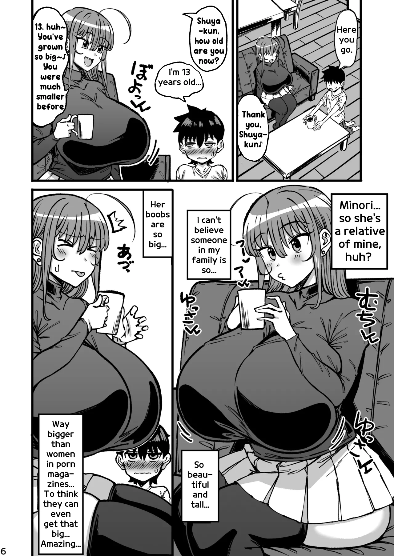 My Older Cousin Is Too Big!! porn comic picture 5