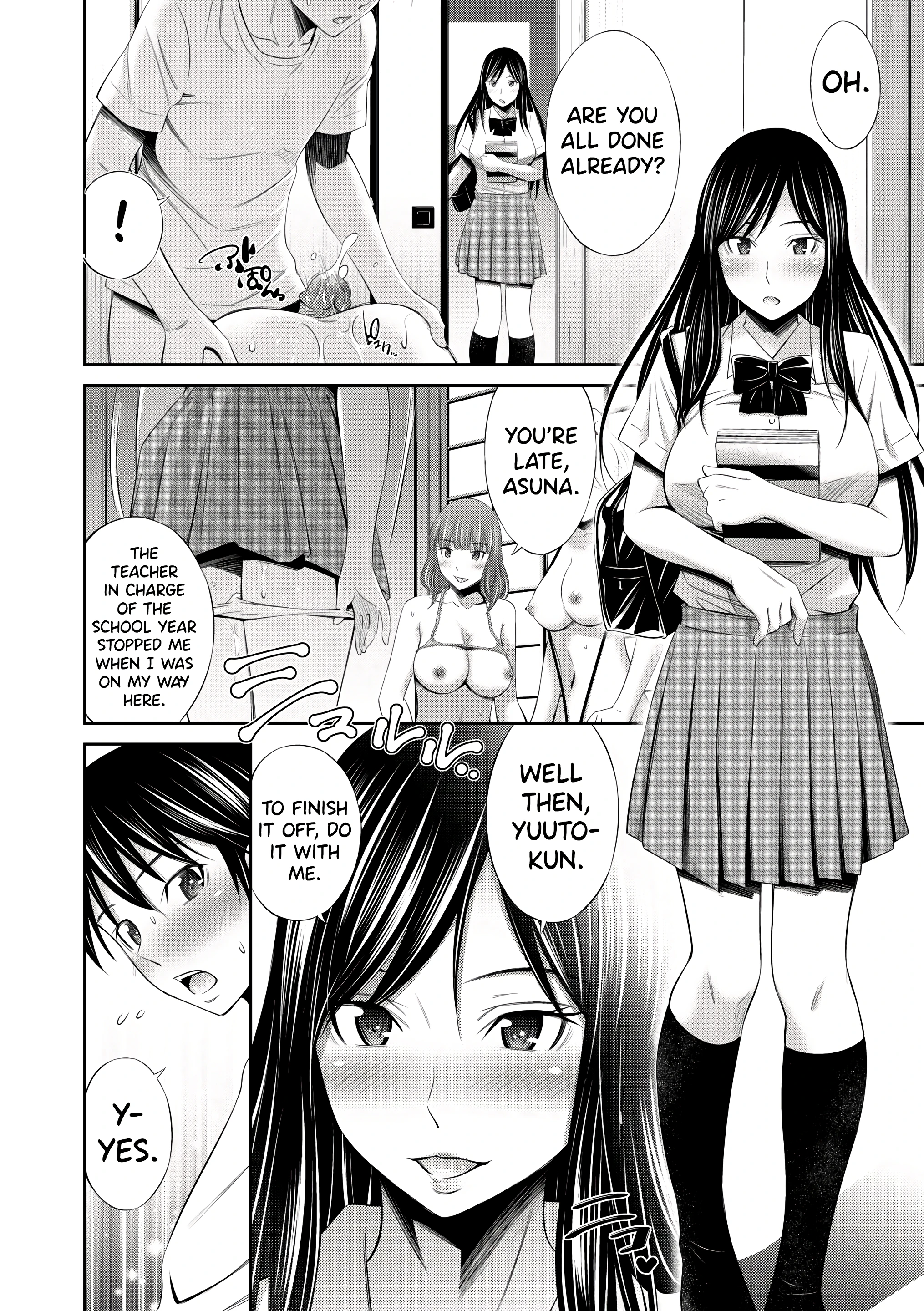 My School Life With Senpais 6 porn comic picture 28