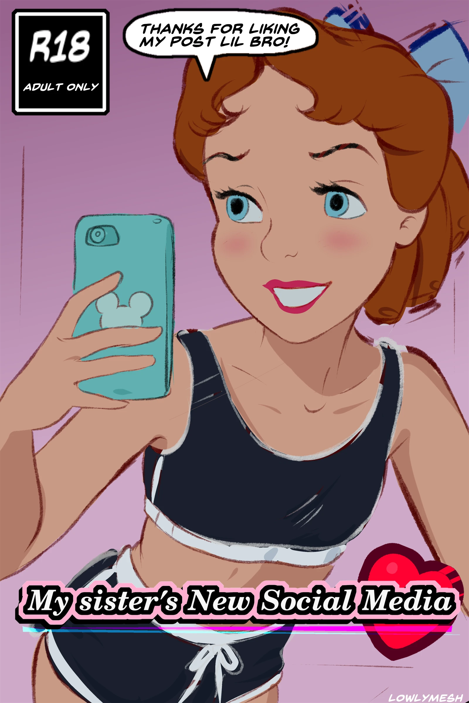 My sister's New Social Media porn comic picture 1