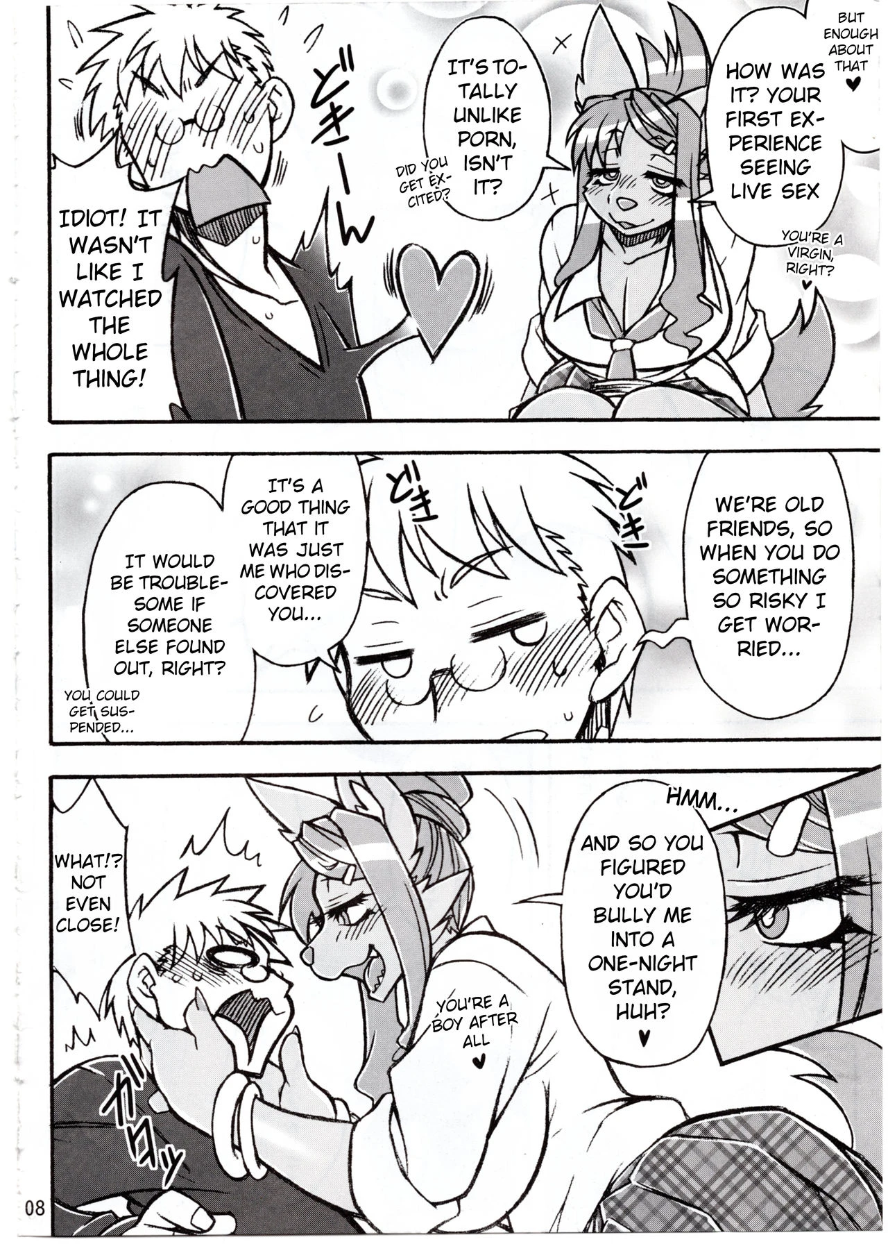 My Slutly Friend porn comic picture 4