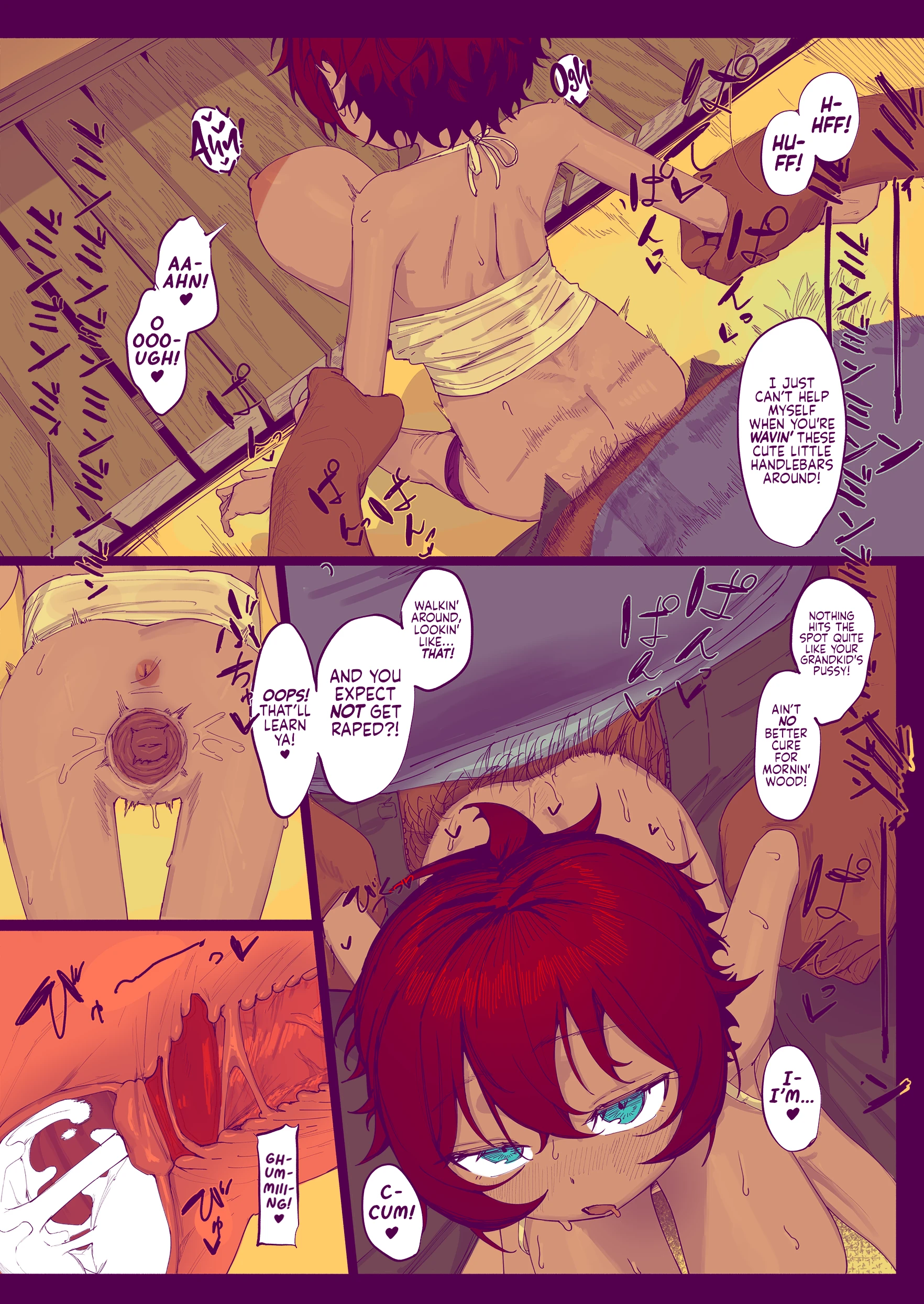 My Summer Vacation With Peepaw porn comic picture 29