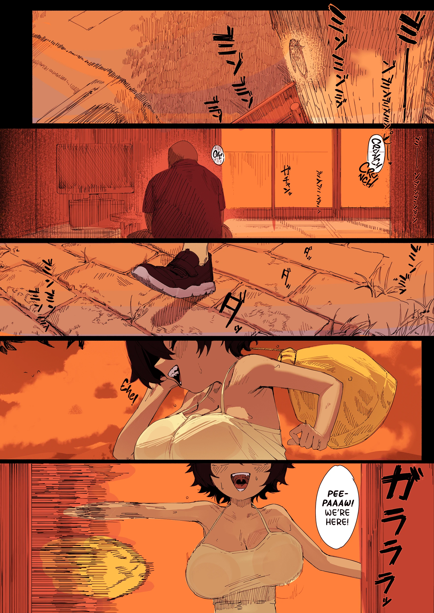 My Summer Vacation With Peepaw porn comic picture 3