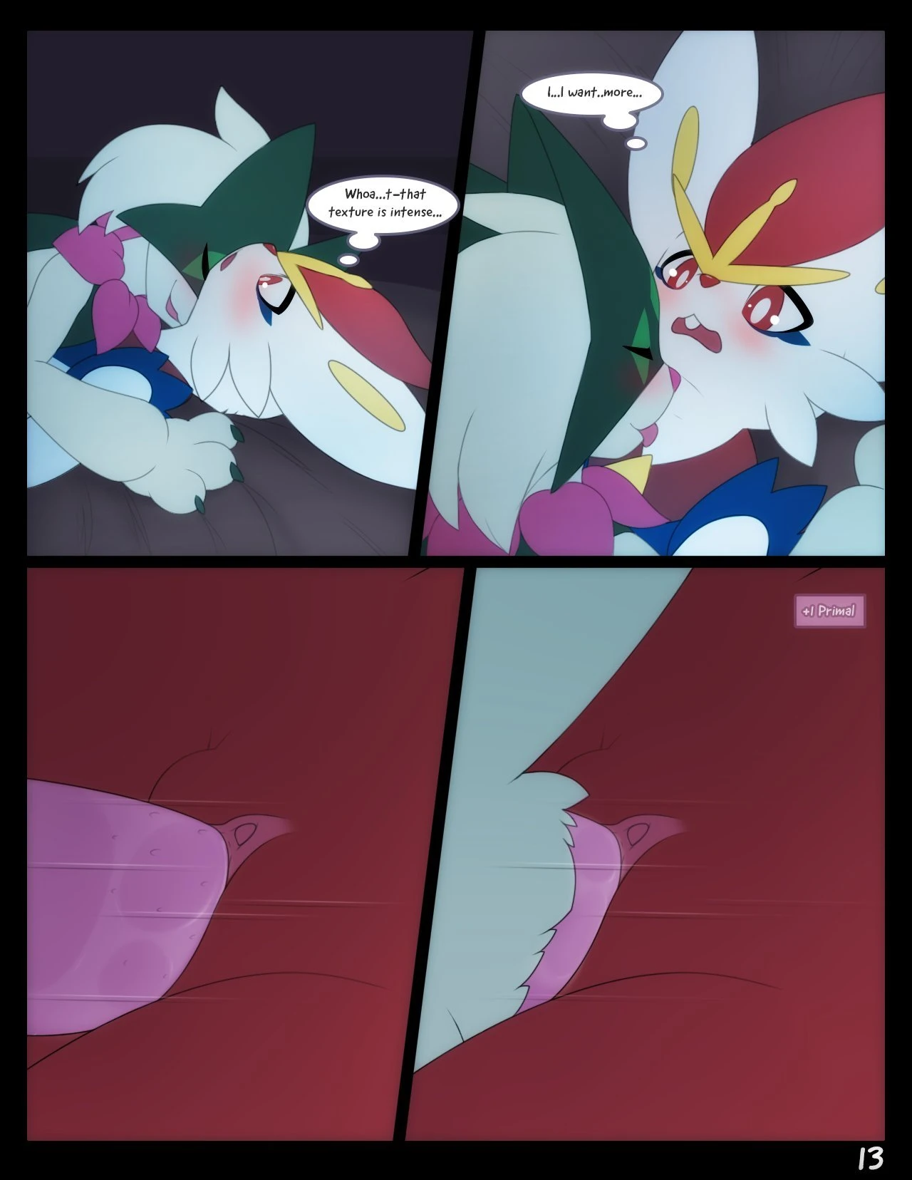 Mystery Dungeon Misadventures: Fastest of Friends porn comic picture 14