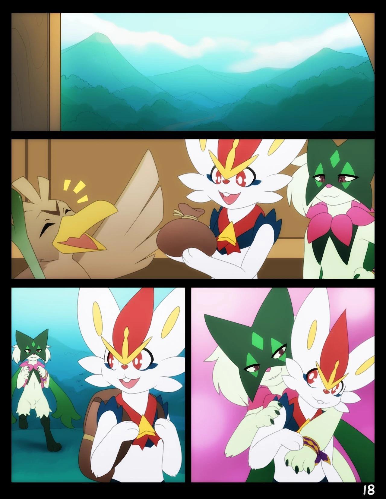 Mystery Dungeon Misadventures: Fastest of Friends porn comic picture 19