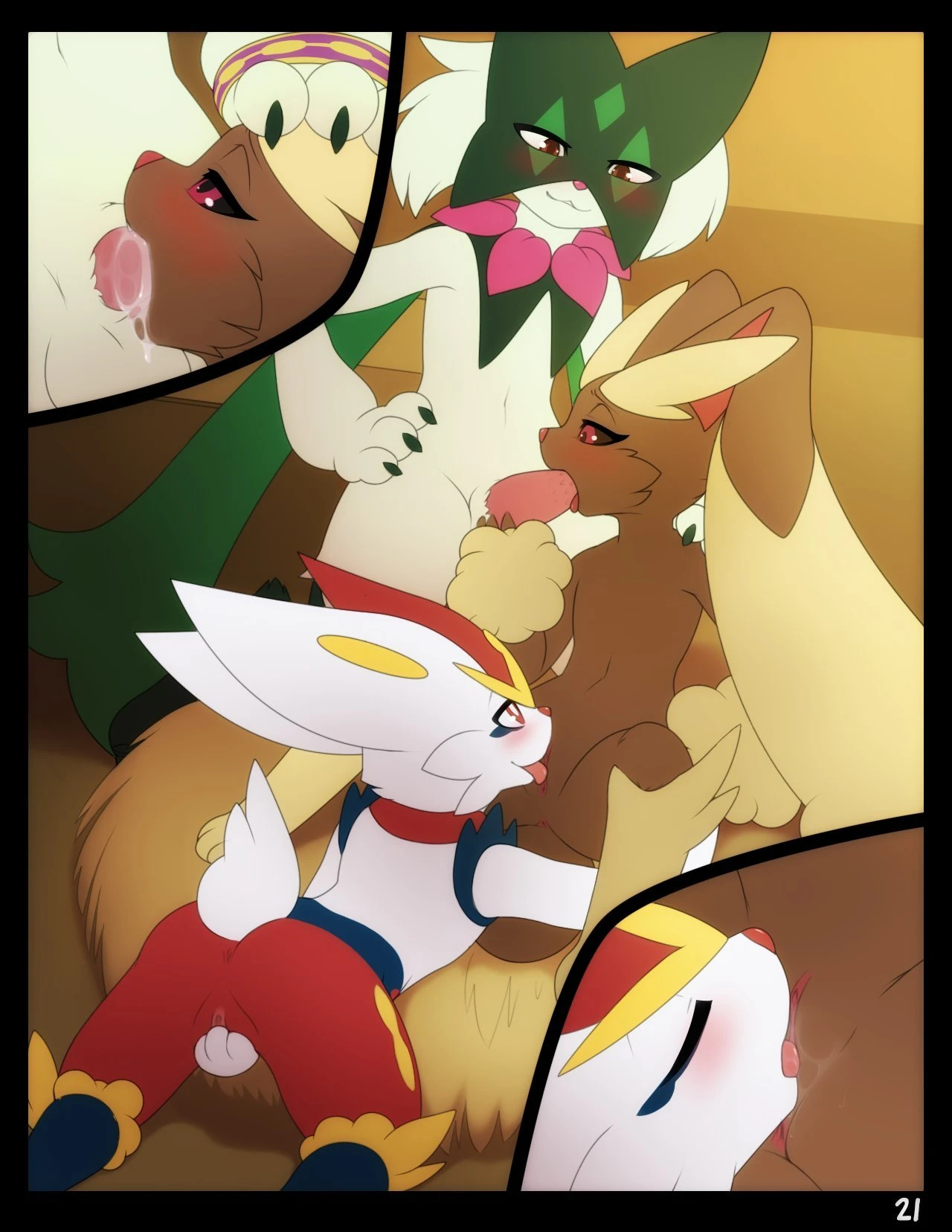 Mystery Dungeon Misadventures: Fastest of Friends porn comic picture 22