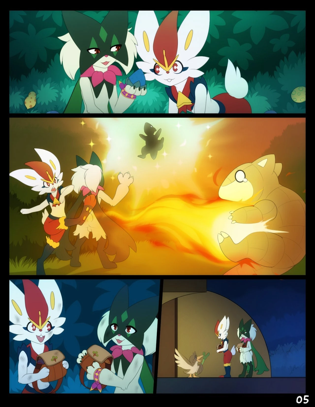 Mystery Dungeon Misadventures: Fastest of Friends porn comic picture 6