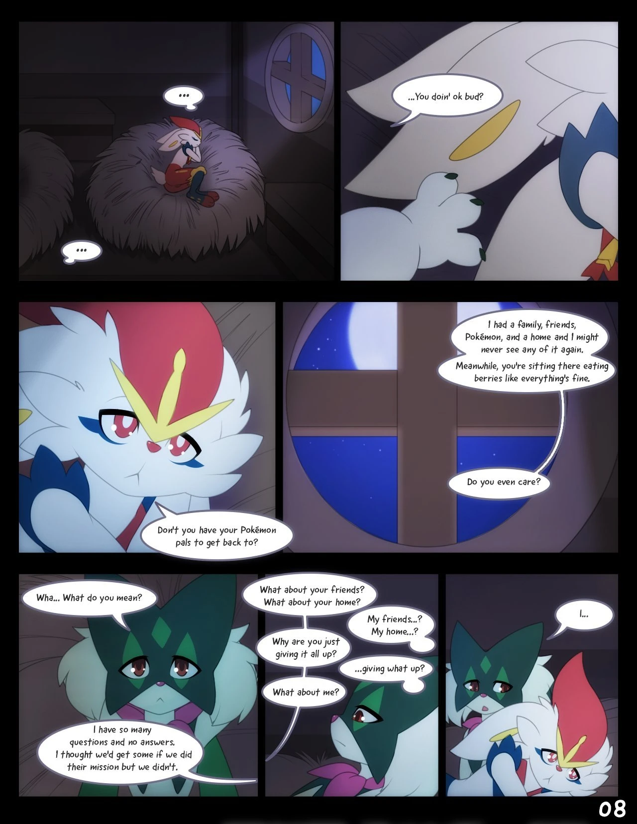 Mystery Dungeon Misadventures: Fastest of Friends porn comic picture 9