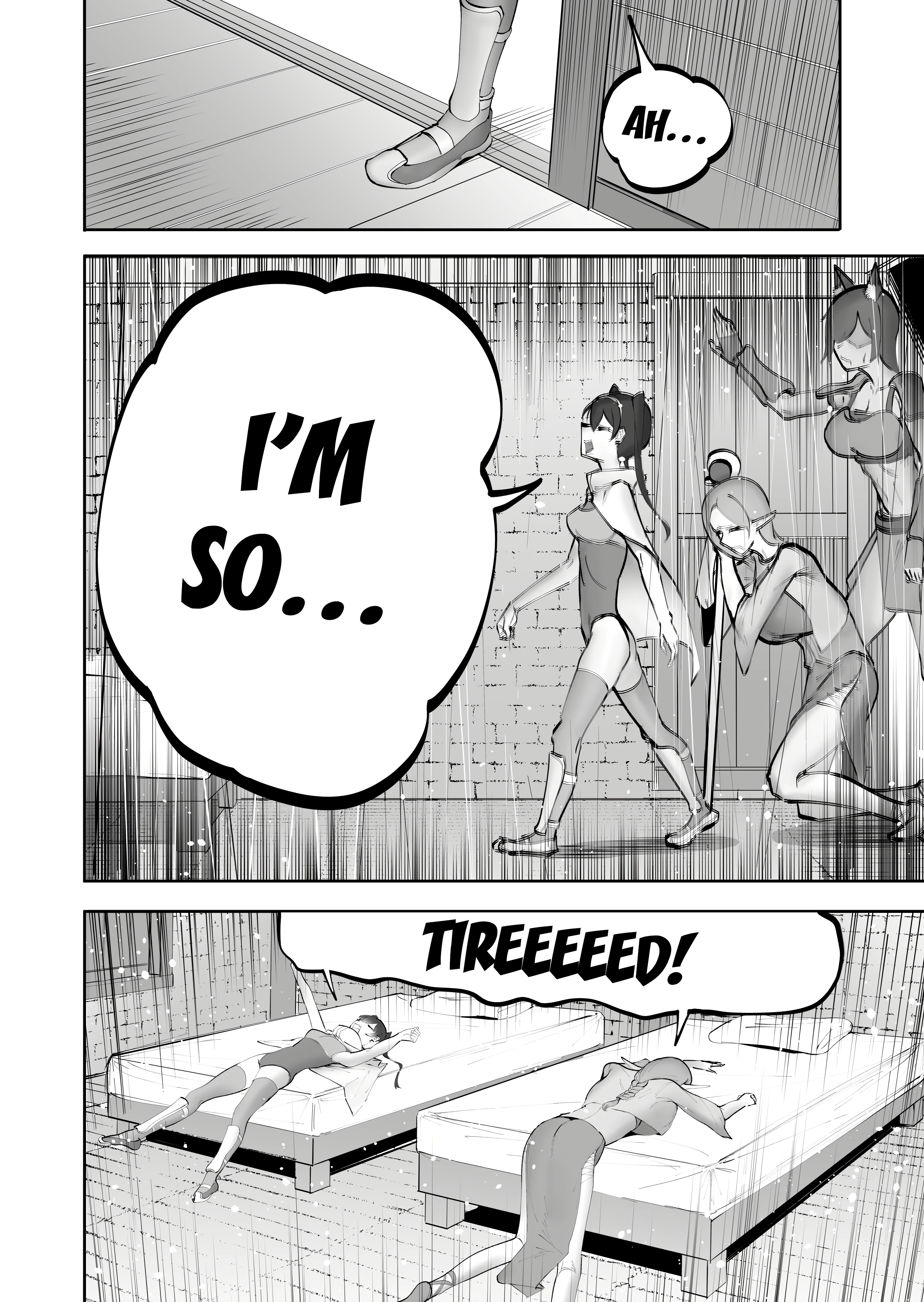Nakama no Juujin ga Futanari ni Natte shimatta Hanashi porn comic picture 3