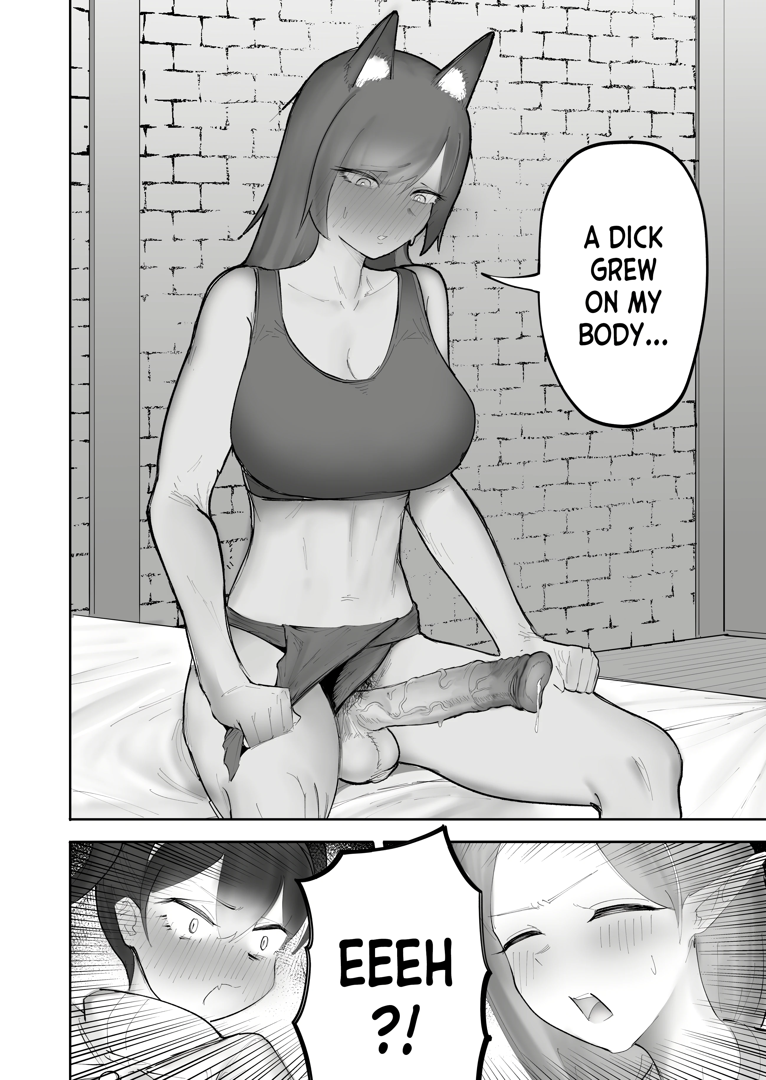 Nakama no Juujin ga Futanari ni Natte shimatta Hanashi porn comic picture 5
