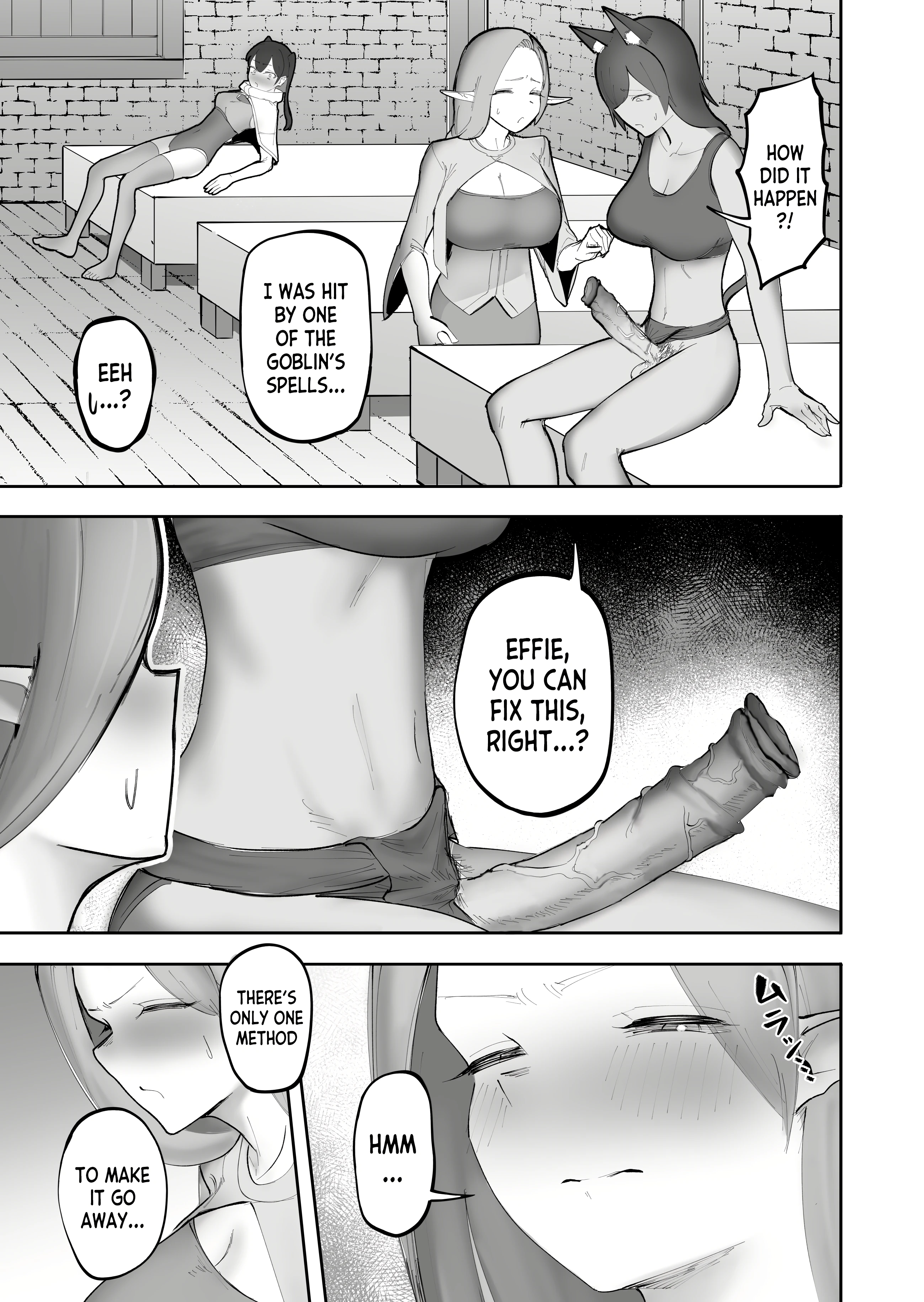 Nakama no Juujin ga Futanari ni Natte shimatta Hanashi porn comic picture 6