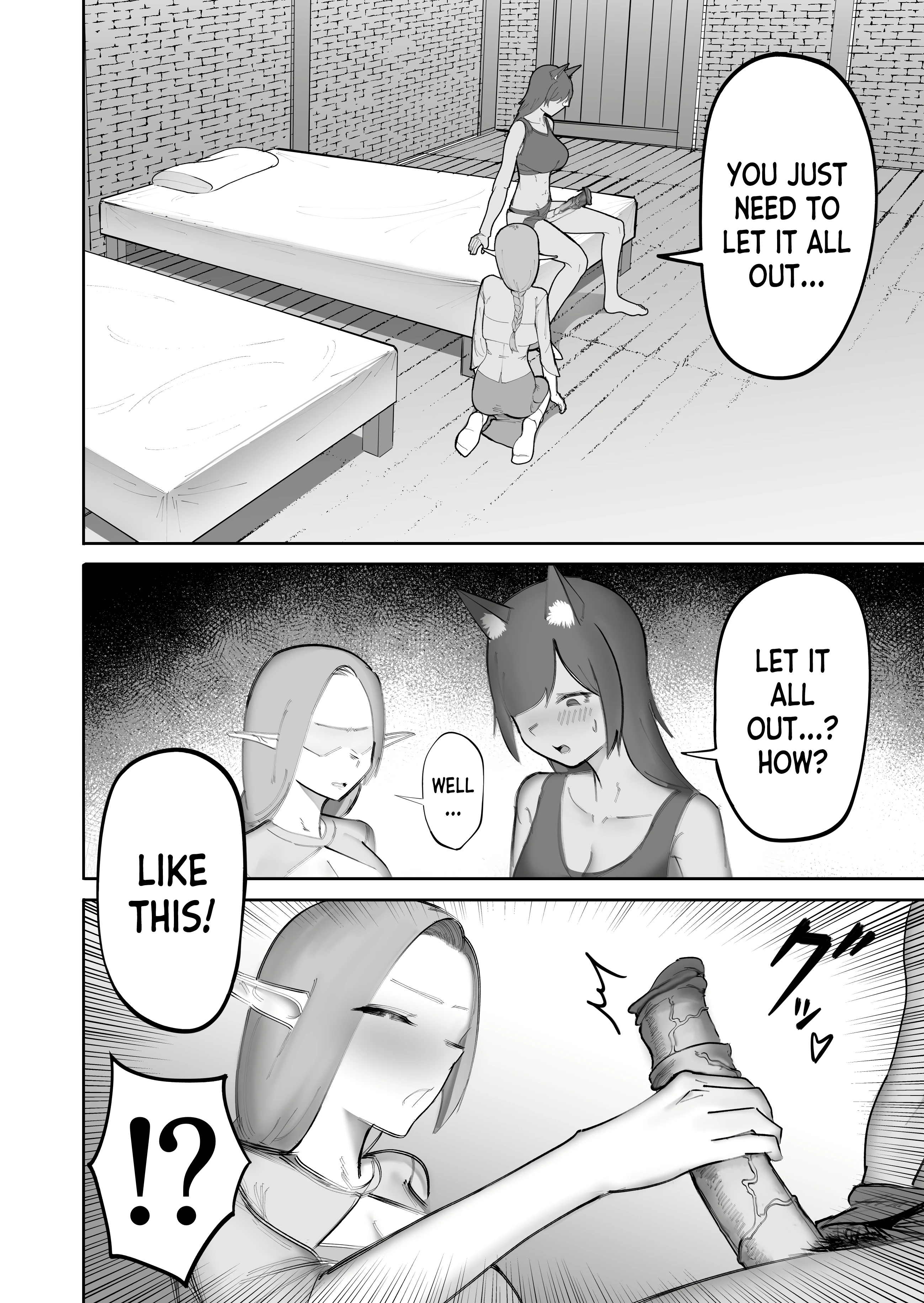 Nakama no Juujin ga Futanari ni Natte shimatta Hanashi porn comic picture 7