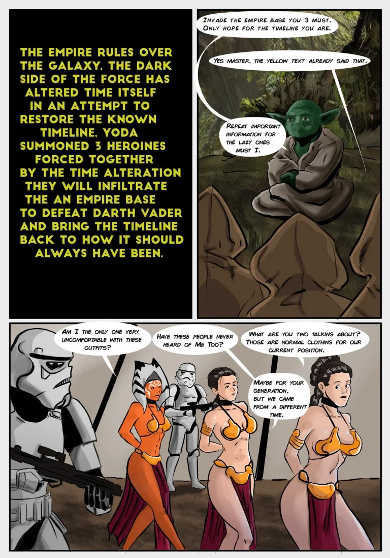 Naked Slaves porn comic picture 2