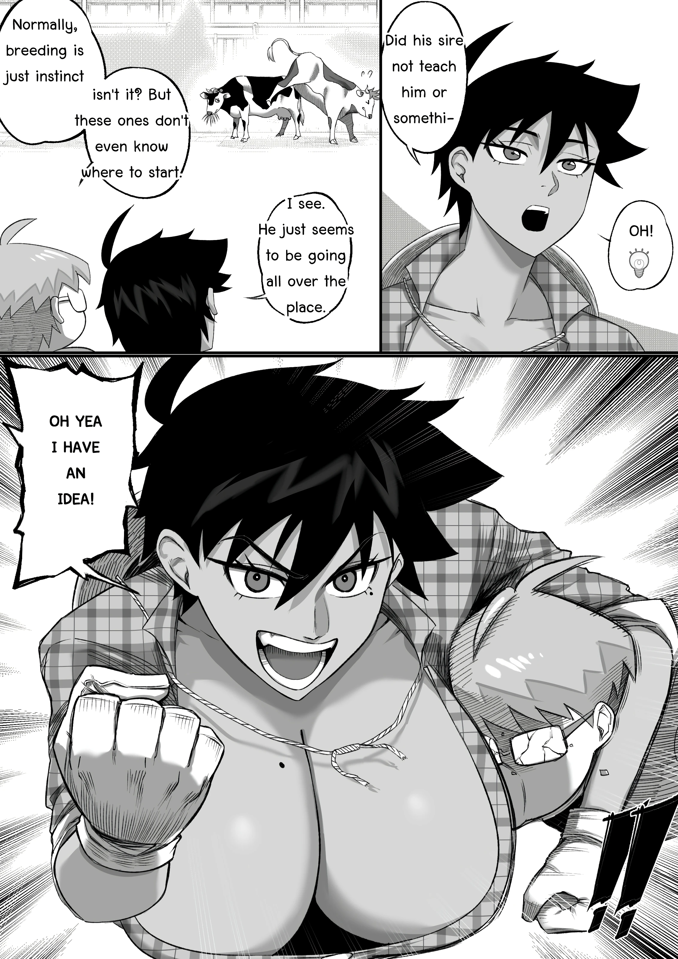 Napha - Tomboy Aunt porn comic picture 13
