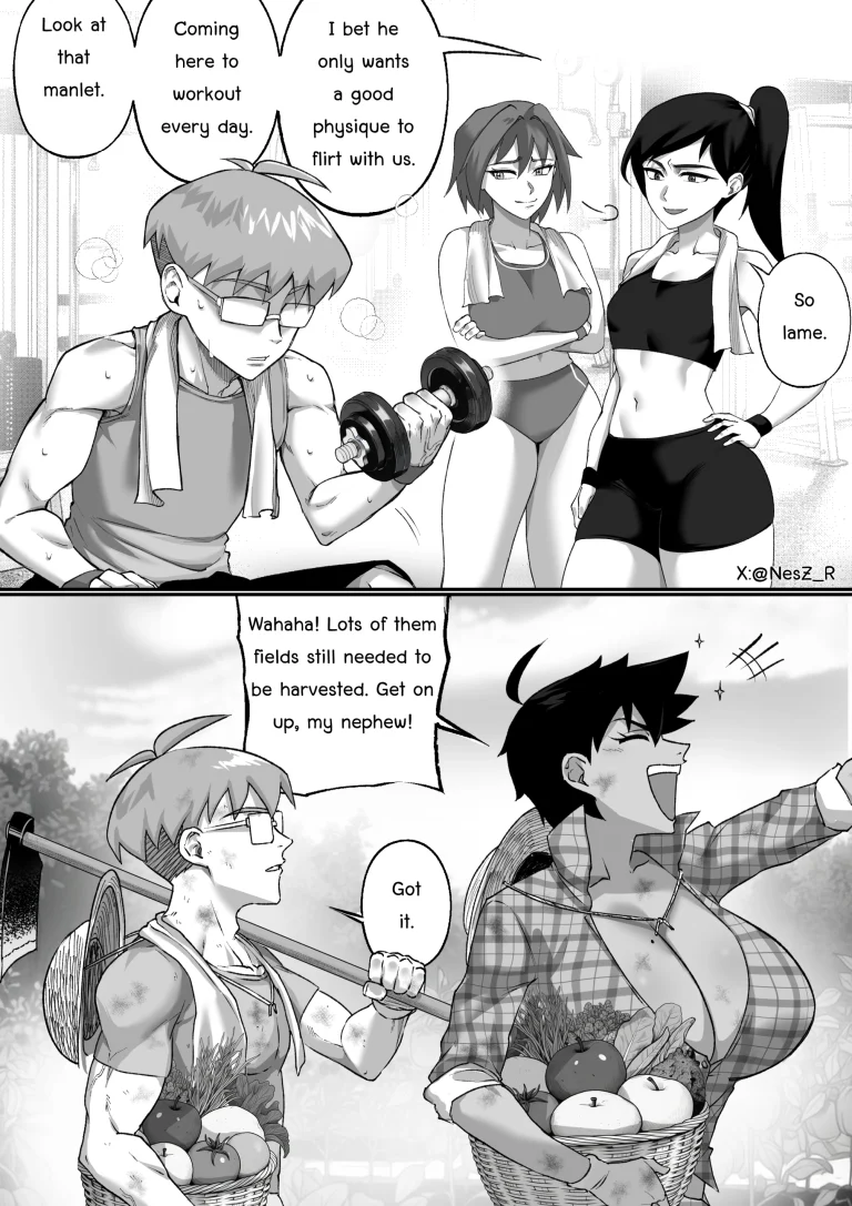 Napha - Tomboy Aunt porn comic picture 27
