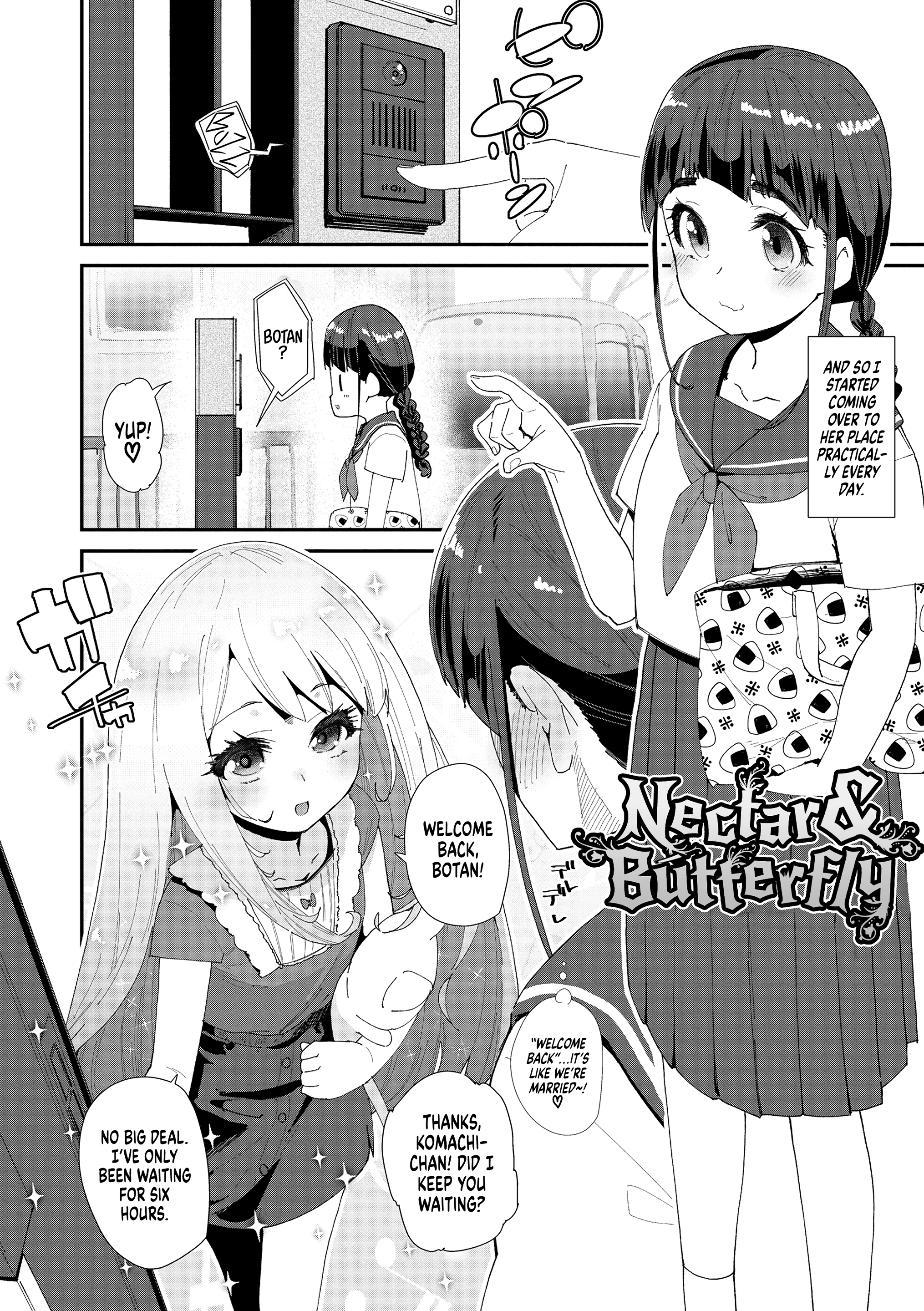 Nectar and Butterfly 1 porn comic picture 3