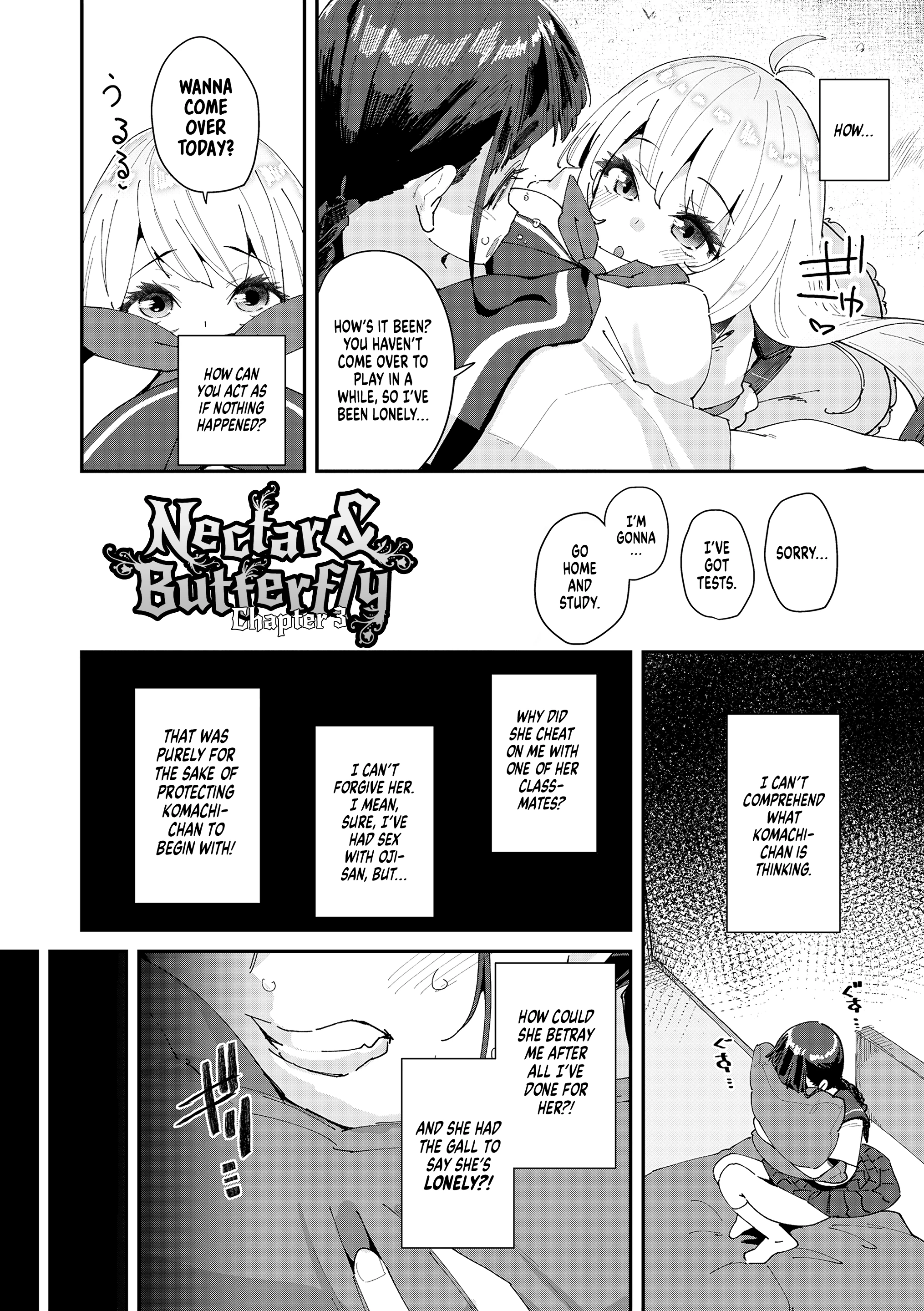 Nectar and Butterfly 3 porn comic picture 1