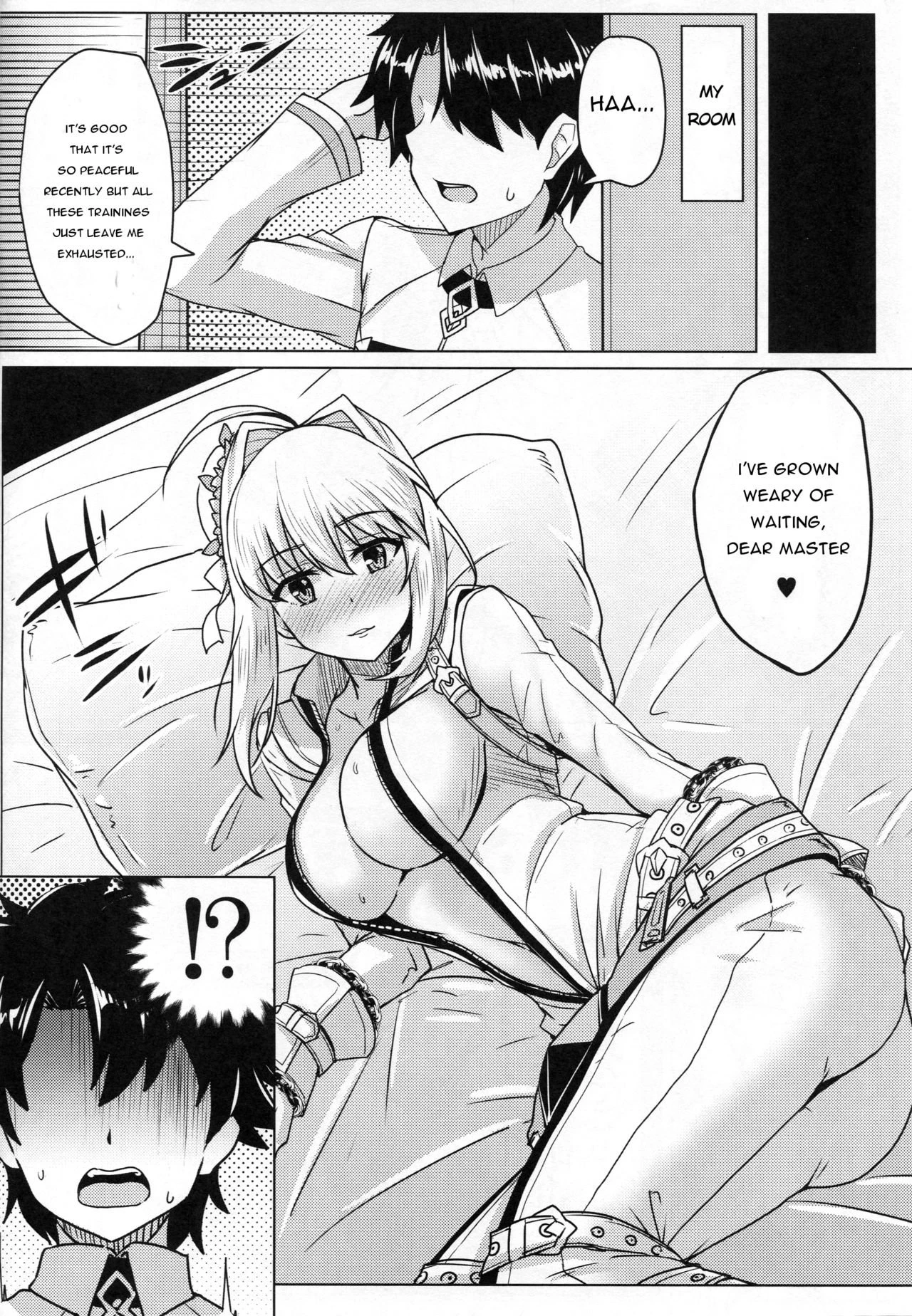 Nero to Love Love My Room! porn comic picture 7