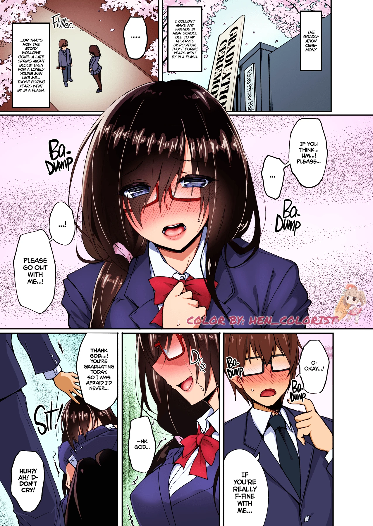 Netorare Junior Girlfriend Compilation Color porn comic picture 2
