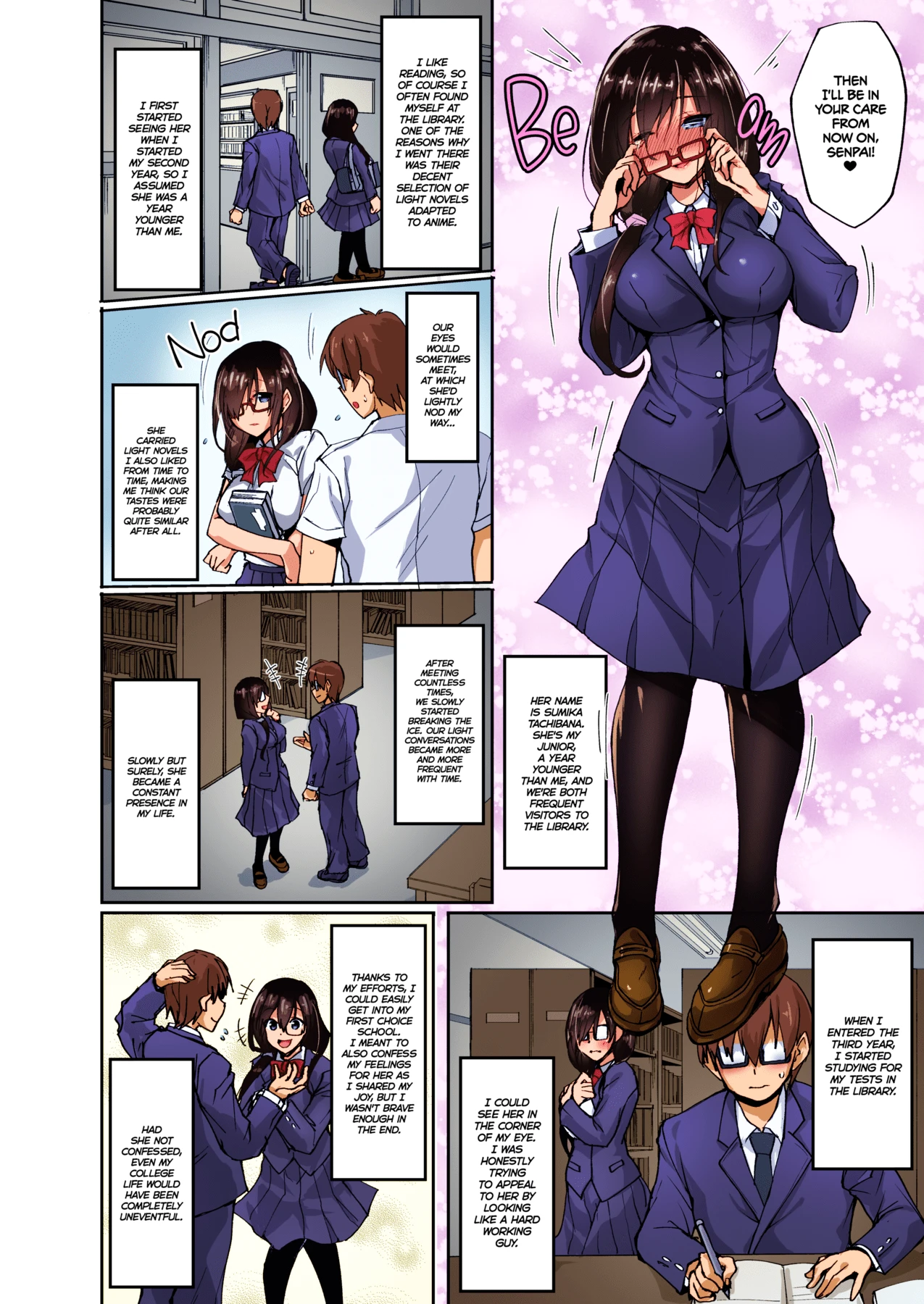 Netorare Junior Girlfriend Compilation Color porn comic picture 3