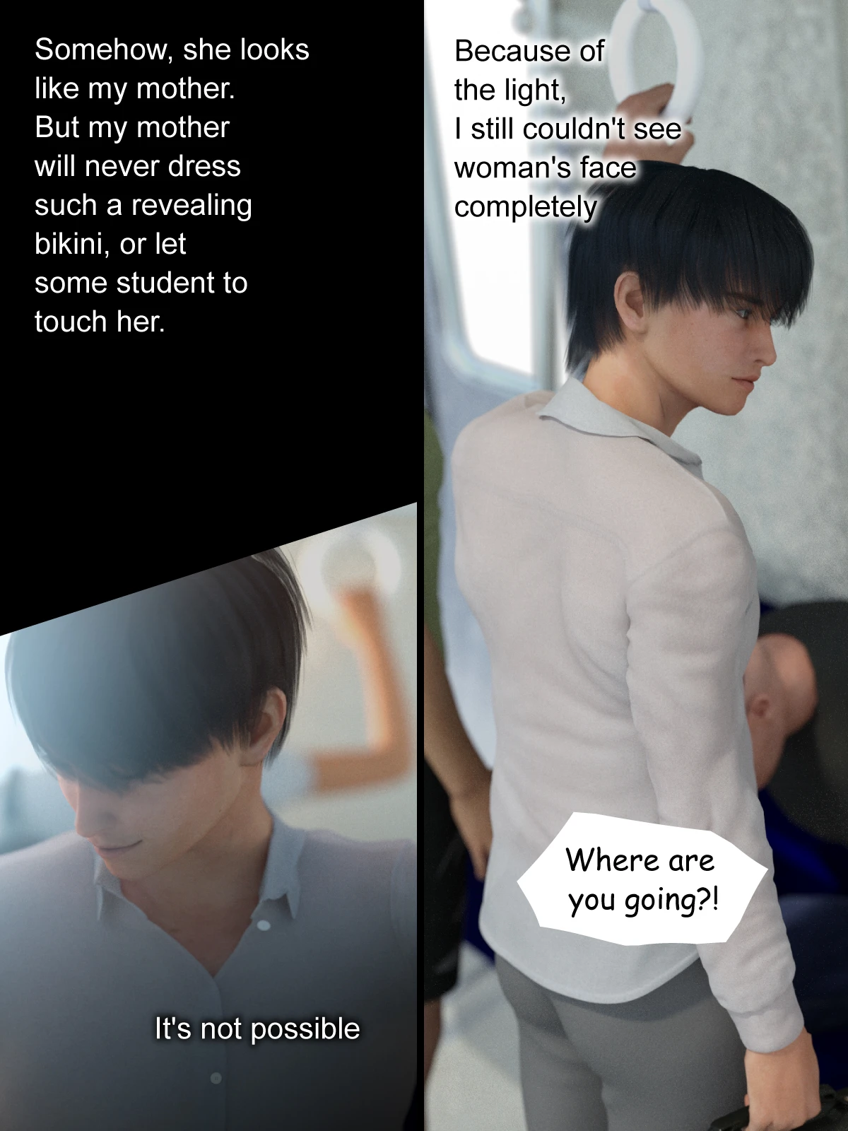 NETORARE MAMA: chapter 2 porn comic picture 9