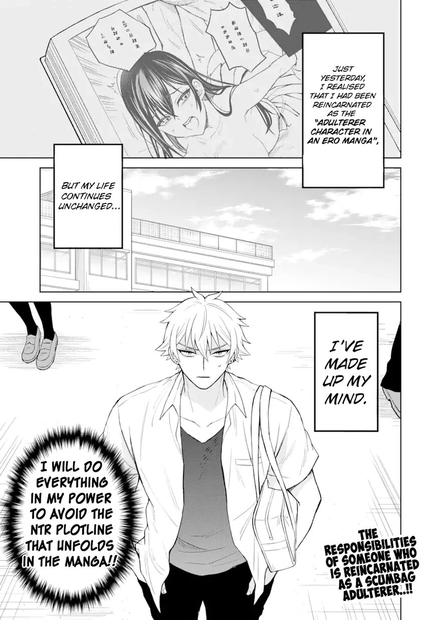 Netorare Manga no Kuzu Otoko ni Tensei Shita Hazu ga Heroine ga Yottekuru Ken | Reincarnated as a NTR antagonist. Chapters: 1-10 porn comic picture 34