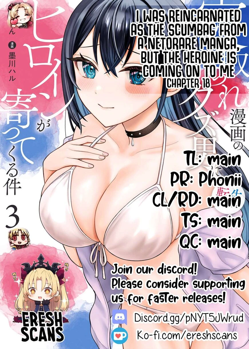 Netorare Manga no Kuzu Otoko ni Tensei Shita Hazu ga Heroine ga Yottekuru Ken | Reincarnated as a NTR antagonist. Chapters: 16-20 porn comic picture 97