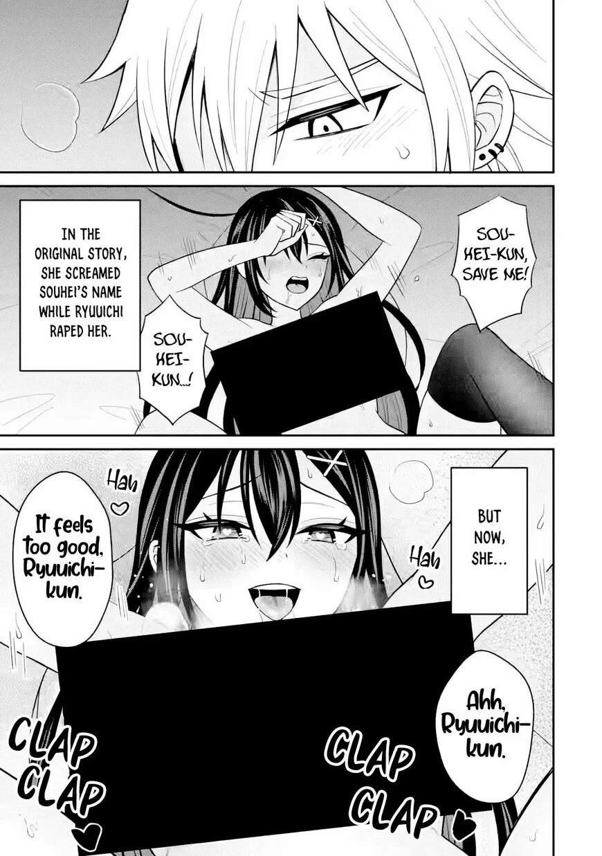 Netorare Manga no Kuzu Otoko ni Tensei Shita Hazu ga Heroine ga Yottekuru Ken | Reincarnated as a NTR antagonist. Chapters: 21-22 porn comic picture 16