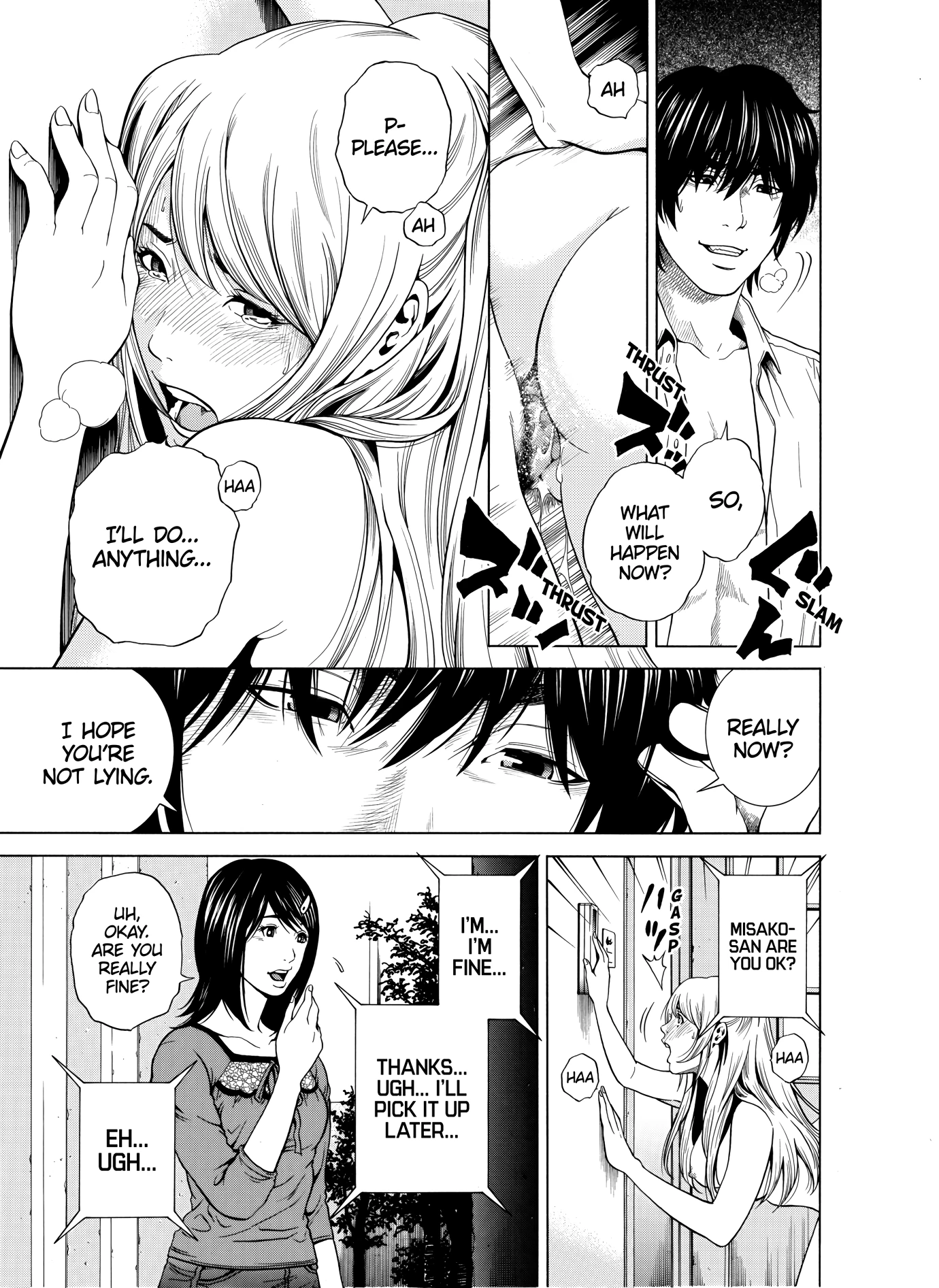 NETORARERU, A Wife's Descent Into Sinful Pleasures 3 porn comic picture 8