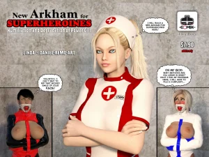 New Arkham For Superheroines 1 - Humiliation and Degradation of Power Girl porn comic picture 1
