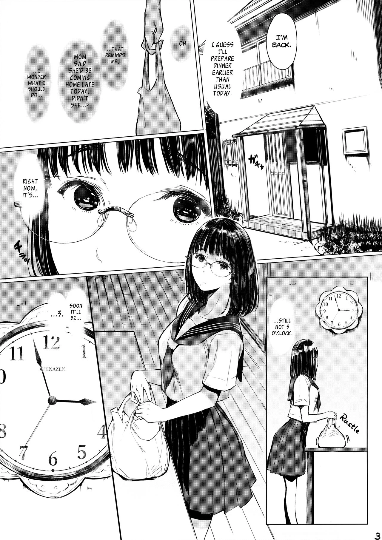Next Door's Chinatsu-chan R 04 porn comic picture 3