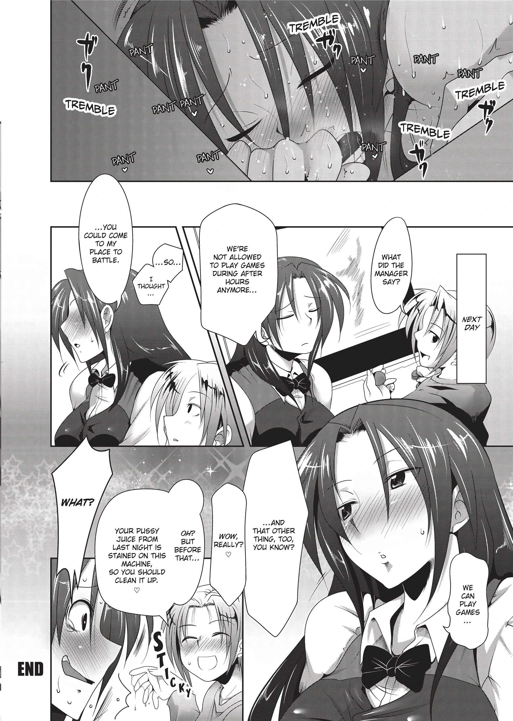 Night at the Arcade porn comic picture 16