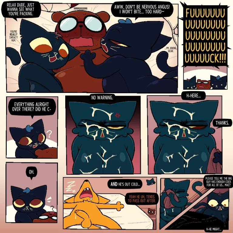 Night in the Woods Comic porn comic picture 4