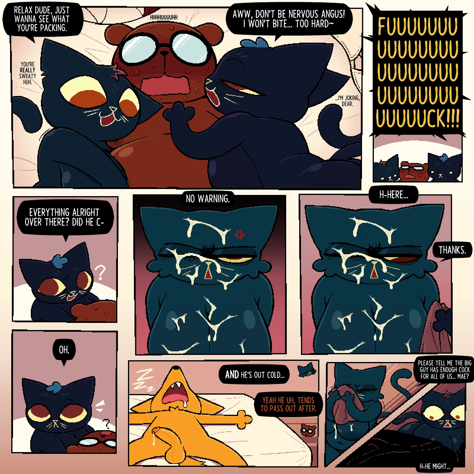 Night in the Woods Comic porn comic picture 4