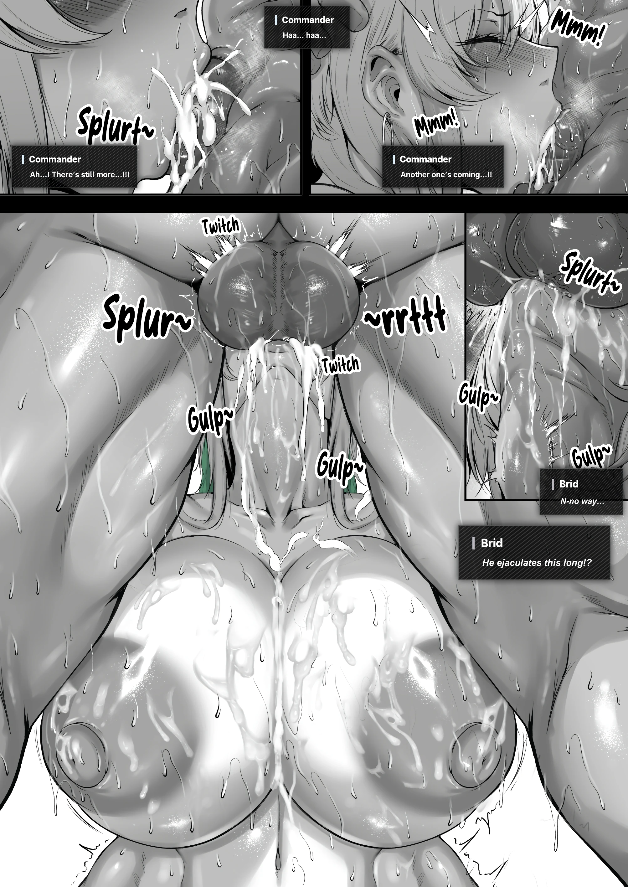 NIKKE: Goddess of Victory Collection 2 - Brid Silent Track and Bunny Ade Milk porn comic picture 7