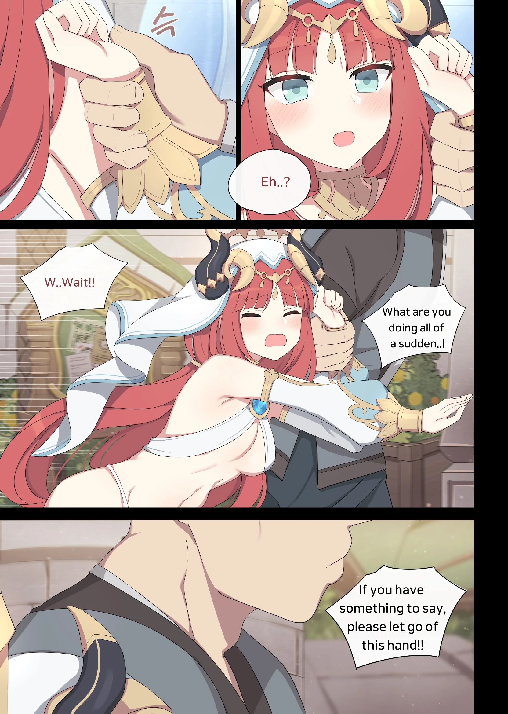 Nilou porn comic picture 2