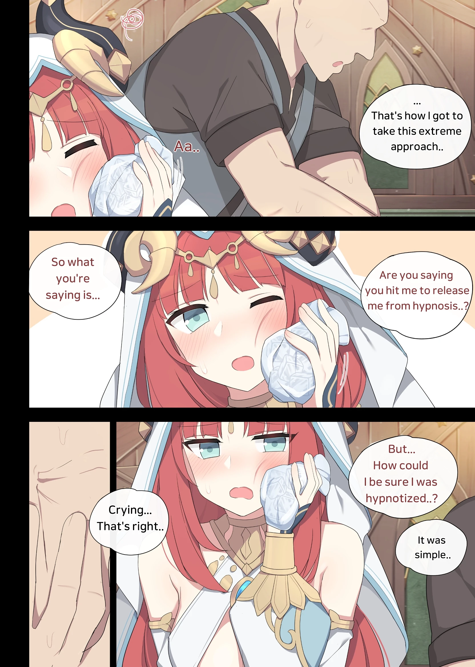Nilou porn comic picture 5