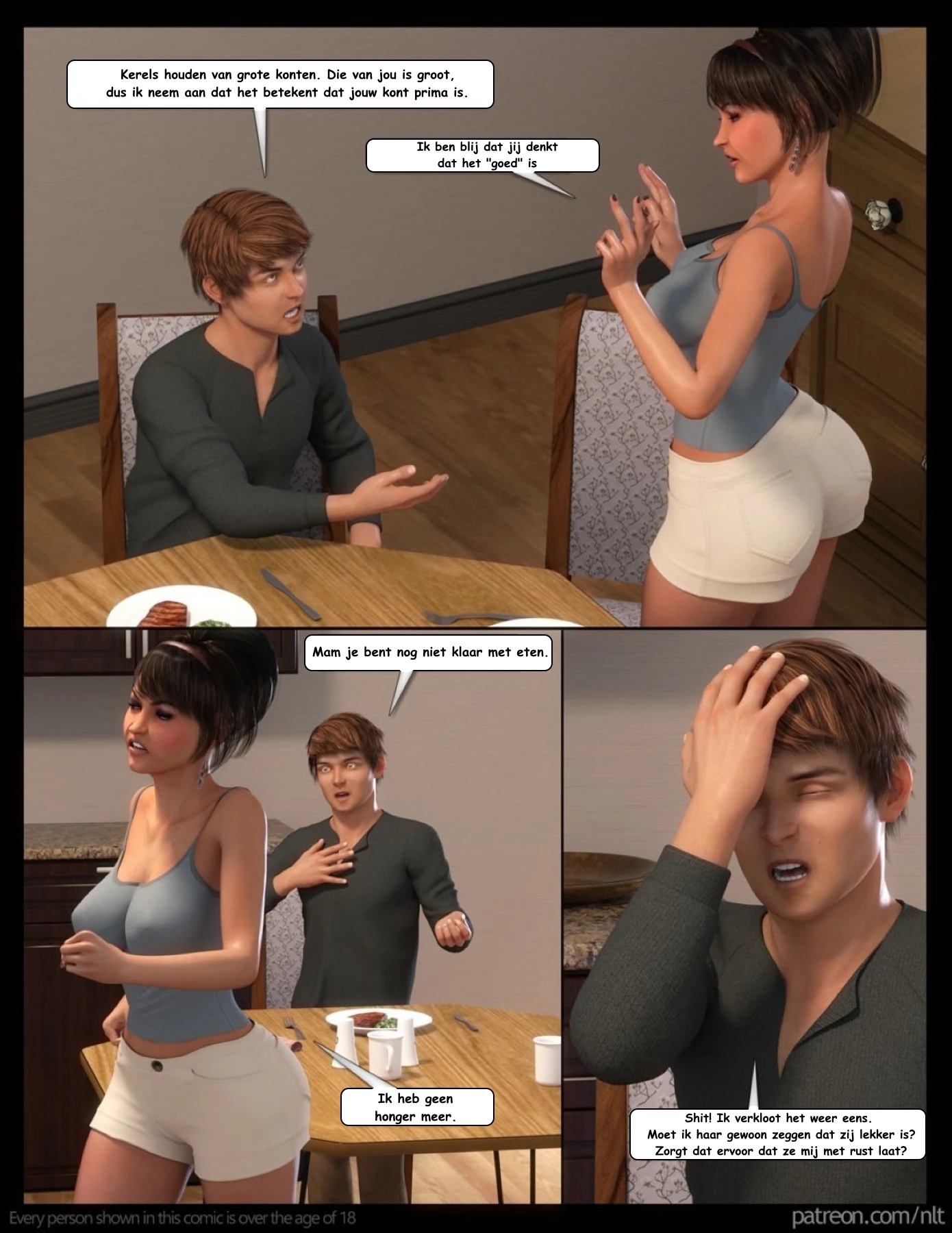 NLT #04_Is My Mom Hot [NL] porn comic picture 13