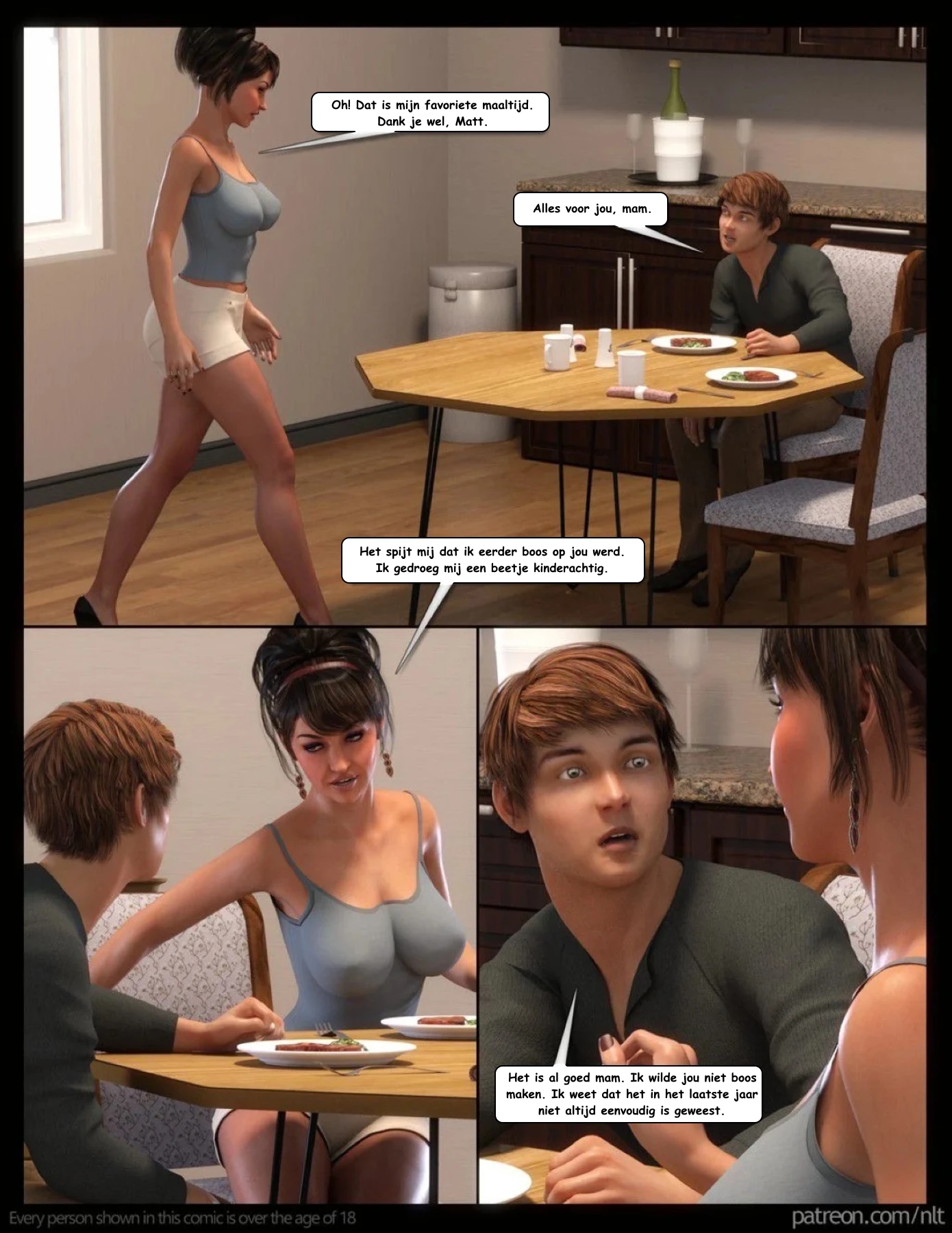 NLT #04_Is My Mom Hot [NL] porn comic picture 9