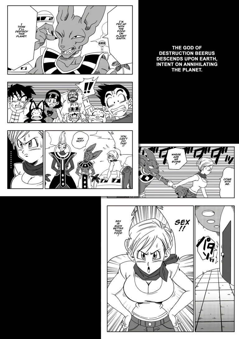 No One Can Go Against Beerus! porn comic picture 2